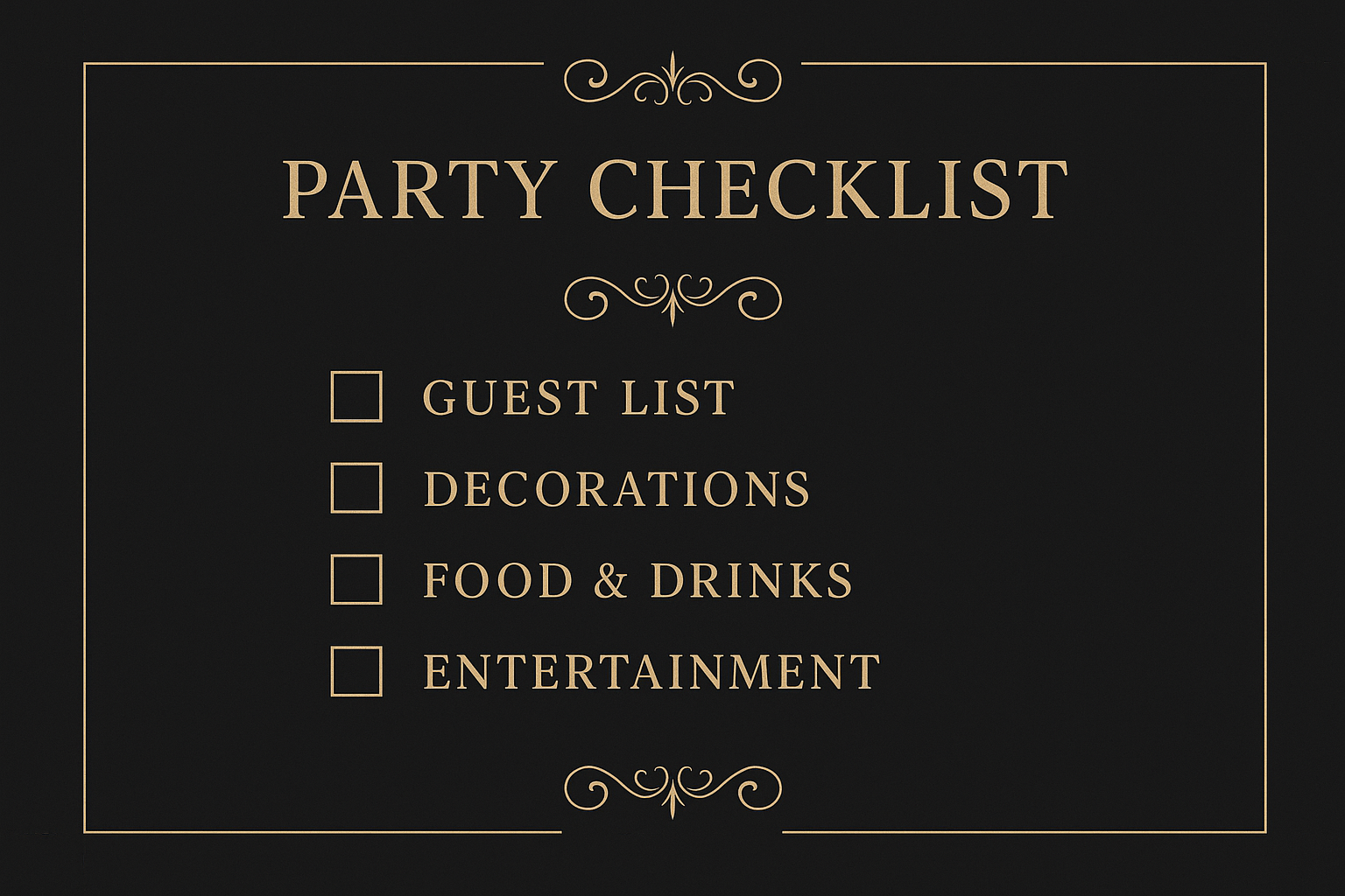 ✅ Checklisty do organizacji imprez: co, kiedy i jak załatwić